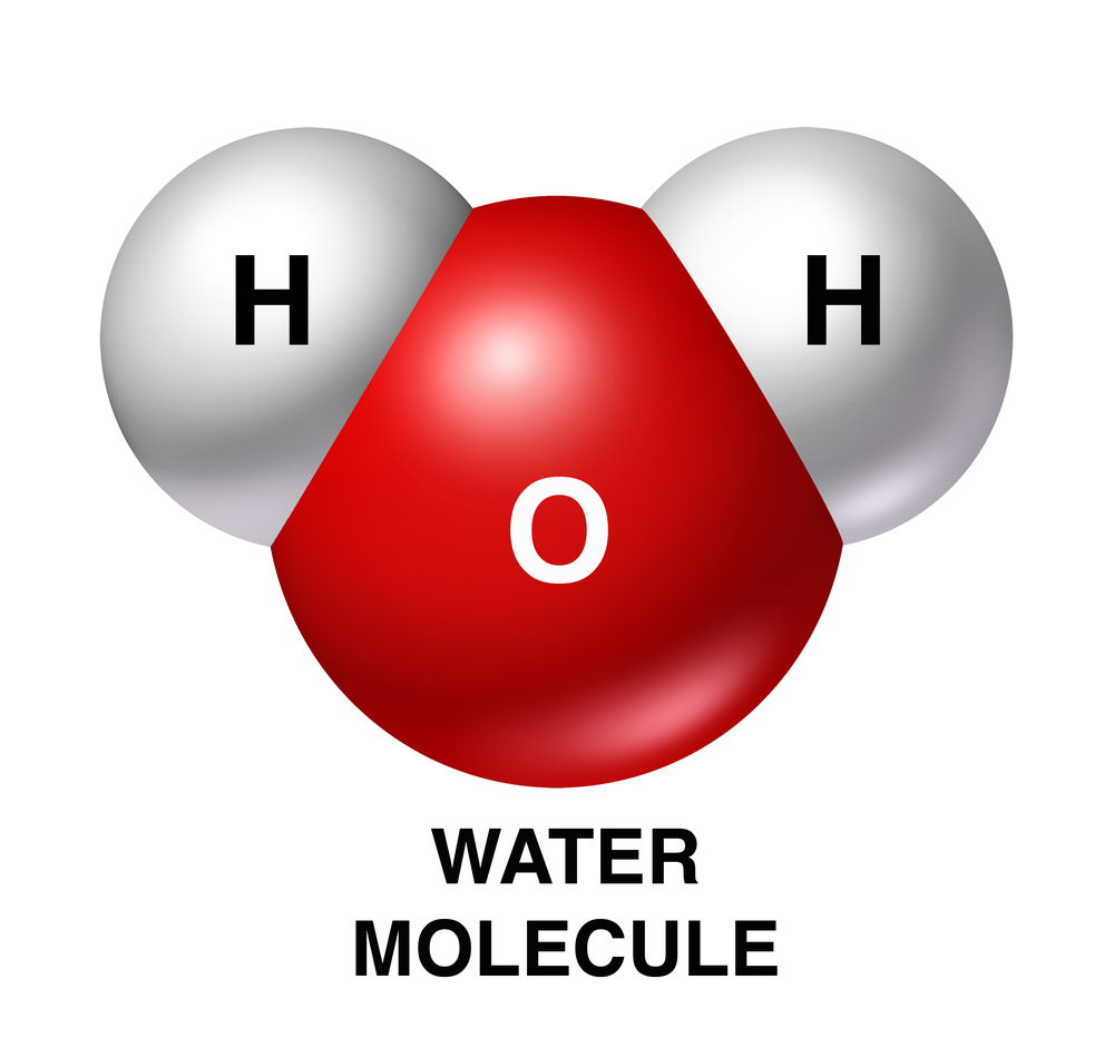 h2o atomic structure